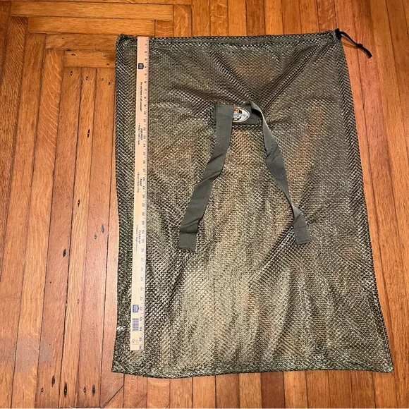 Flambeau Outdoors Mesh Decoy Bag Drab Green Straps Drawstring Duck Hunting NWOT - Picture 6 of 7